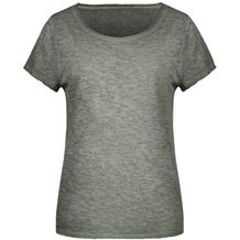 Ladies' Slub-T - T-Shirt im Vintage-Look [Gr. S] (dusty-olive) (Art.-Nr. CA989666)