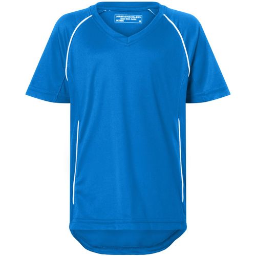 Team Shirt Junior - Funktionelles Teamshirt [Gr. XXL] (Art.-Nr. CA991132) - Atmungsaktiv und schnell trocknend
Strap...