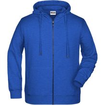Men's Zip Hoody - Sweat-Jacke mit Kapuze und Reißverschluss [Gr. 3XL] (ink-melange) (Art.-Nr. CA992317)