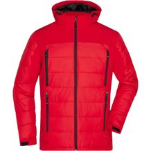 Men's Outdoor Hybrid Jacket - Thermojacke in attraktivem Materialmix [Gr. L] (Art.-Nr. CA992327)