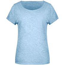 Ladies' Slub-T - T-Shirt im Vintage-Look [Gr. L] (horizon-blue) (Art.-Nr. CA992330)
