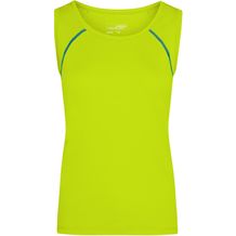 Ladies' Sports Tanktop - Funktions-Top für Fitness und Sport [Gr. M] (bright-yellow/bright-blue) (Art.-Nr. CA994208)