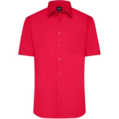 Men's Shirt Shortsleeve Poplin - Klassisches Shirt aus pflegeleichtem Mischgewebe [Gr. XL] (Art.-Nr. CA994671) - Popeline-Qualität mit Easy-Care-Ausrüs...