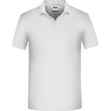Men's BIO Workwear Polo - Pflegeleichtes und strapazierfähiges Polo [Gr. 5XL] (white) (Art.-Nr. CA996829)