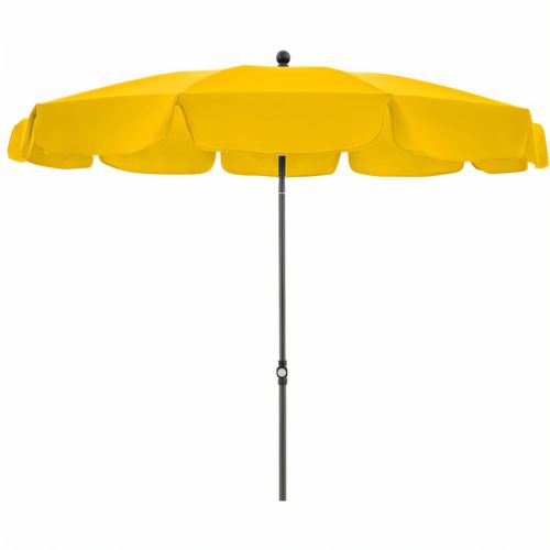 doppler Sonnenschirm Waterproof 200 cm/10-tlg, mit Volant (Art.-Nr. CA226217) - Standardschirm in praktischer, runder...