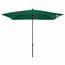 doppler Sonnenschirm Waterproof 180 x 180 cm/4-tlg, ohne Volant (dunkelgrün) (Art.-Nr. CA333771)