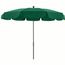doppler Sonnenschirm Waterproof 200 cm/10-tlg, mit Volant (dunkelgrün) (Art.-Nr. CA535046)