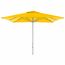 doppler Sonnenschirm Alu Basic 300 x 300 cm, mit Windventil, ohne Volant (gelb) (Art.-Nr. CA789948)