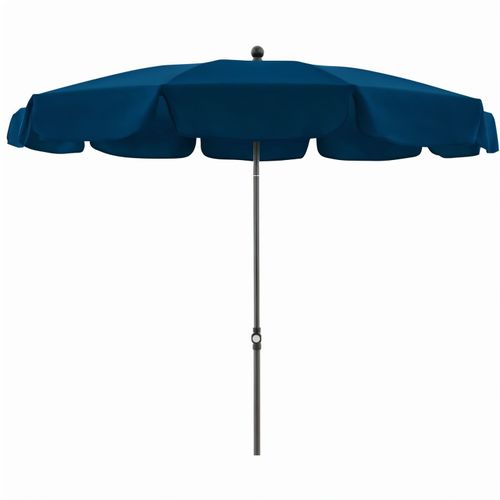 doppler Sonnenschirm Waterproof 200 cm/10-tlg, mit Volant (Art.-Nr. CA963331) - Standardschirm in praktischer, runder...