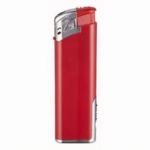 TOM® Elektronik-Feuerzeug EB-15 LED, nachfüllbar (Vollfarbe Rot) (Art.-Nr. CA143497)