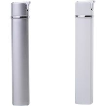 TOM® Metall-Feuerzeug EB-077, nachfüllbar (Vollfarbe weiß) (Art.-Nr. CA213116)
