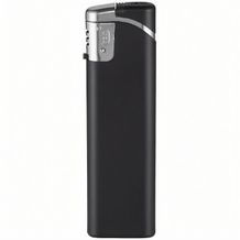 TOM® Elektronik-Feuerzeug SM-3, nachfüllbar (matt schwarz) (Art.-Nr. CA426573)