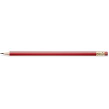 STAEDTLER Bleistift rund mit Radiertip (rot metallic) (Art.-Nr. CA048499)
