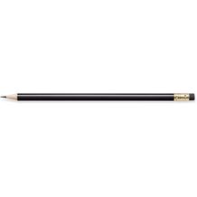 STAEDTLER Bleistift rund mit Radiertip (schwarz) (Art.-Nr. CA170527)
