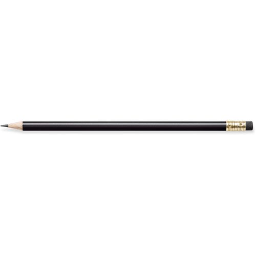 STAEDTLER Bleistift rund mit Radiertip (Art.-Nr. CA170527) - Bleistift aus zertifiziertem Holz,...
