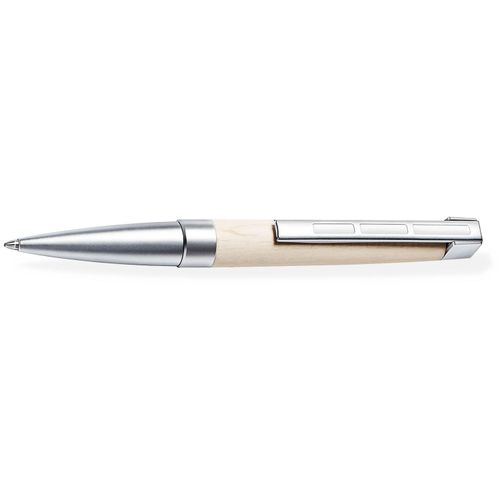 STAEDTLER Kugelschreiber Initium Lignum Ahorn (Art.-Nr. CA184608) - Korpus aus Ahornholz, gebeizt, mit...