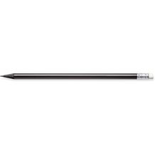 STAEDTLER Bleistift mit Radiertip, schwarz durchgefärbtes Holz (schwarz) (Art.-Nr. CA185861)
