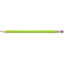 STAEDTLER Bleistift rund mit Radiertip (grün, Pantone 376) (Art.-Nr. CA204527)