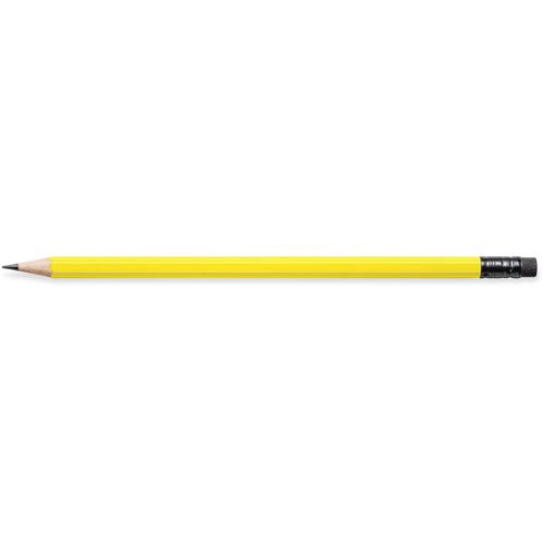 STAEDTLER Bleistift hexagonal mit Radiertip (Art.-Nr. CA365606) - Bleistift aus zertifiziertem Holz,...