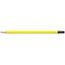 STAEDTLER Bleistift hexagonal mit Radiertip (gelb) (Art.-Nr. CA365606)