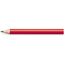 STAEDTLER Bleistift rund, halbe Länge (rot, Pantone 186) (Art.-Nr. CA371203)
