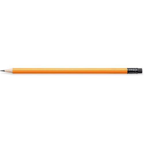 STAEDTLER Bleistift rund mit Radiertip (Art.-Nr. CA372411) - Bleistift aus zertifiziertem Holz,...