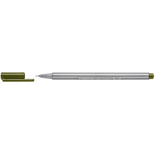 STAEDTLER triplus fineliner (Art.-Nr. CA384755) - Faserschreiber mit superfeiner, metallge...
