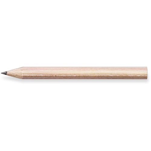 STAEDTLER Bleistift rund, natur, halbe Länge (Art.-Nr. CA436051) - naturbelassener Bleistift aus zertifizie...