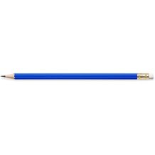 STAEDTLER Bleistift hexagonal mit Radiertip (blau, Pantone 293) (Art.-Nr. CA478146)