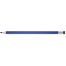 STAEDTLER Bleistift rund mit Radiertip (blau metallic) (Art.-Nr. CA509055)