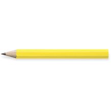 STAEDTLER Bleistift hexagonal, halbe Länge (gelb) (Art.-Nr. CA526994)