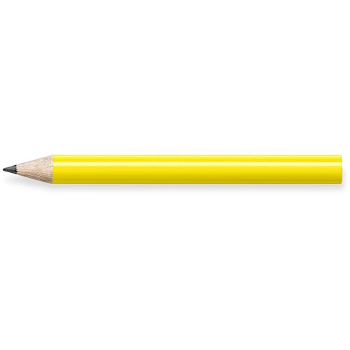 STAEDTLER Bleistift rund, halbe Länge (Art.-Nr. CA656690) - Bleistift aus zertifiziertem Holz,...