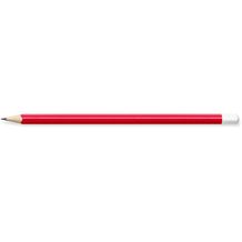 STAEDTLER Bleistift in Dreikantform mit Tauchkappe (rot, Pantone 179) (Art.-Nr. CA674306)