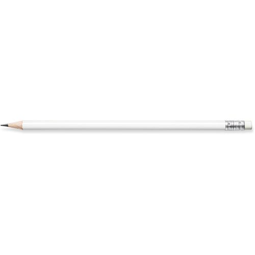 STAEDTLER Bleistift rund mit Radiertip (Art.-Nr. CA978245) - Bleistift aus zertifiziertem Holz,...