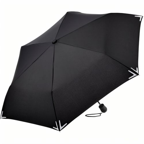 Mini-Taschenschirm Safebrella® LED-Lampe (Art.-Nr. CA135786) - Raffinierter Handöffner-Taschenschir...