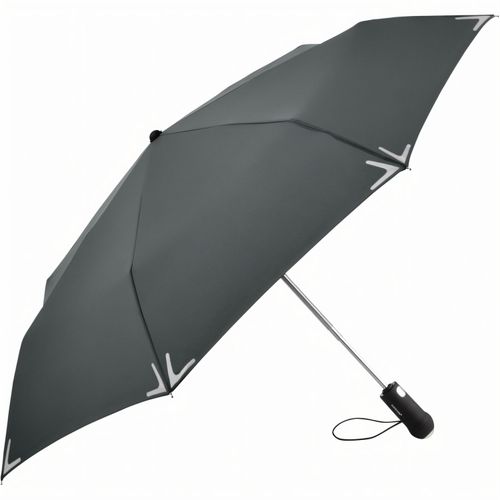 AOC-Mini-Taschenschirm Safebrella® LED (Art.-Nr. CA549341) - Raffinierter Doppelautomatik-Taschenschi...