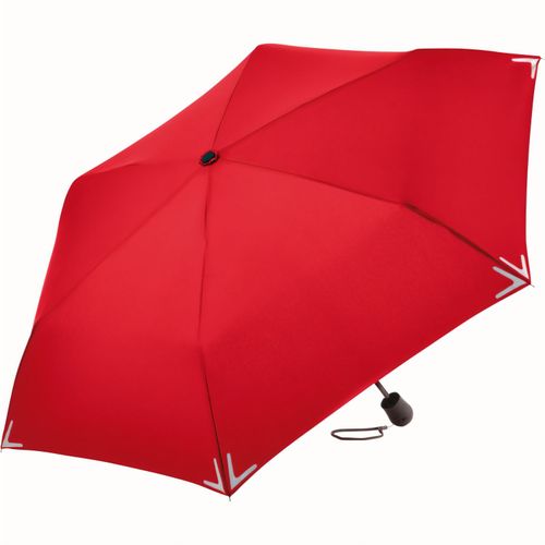 Mini-Taschenschirm Safebrella® LED-Lampe (Art.-Nr. CA606525) - Raffinierter Handöffner-Taschenschir...