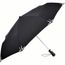 AOC-Mini-Taschenschirm Safebrella® LED (Schwarz) (Art.-Nr. CA818636)