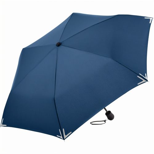 Mini-Taschenschirm Safebrella® LED-Lampe (Art.-Nr. CA868864) - Raffinierter Handöffner-Taschenschir...