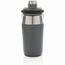 500ml Vakuum StainlessSteel Flasche mit Dual-Deckel-Funktion (anthrazit) (Art.-Nr. CA006766)