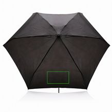 Mini-Regenschirm (schwarz) (Art.-Nr. CA059564)