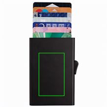 C-Secure Aluminium RFID Kartenhalter (schwarz) (Art.-Nr. CA083232)