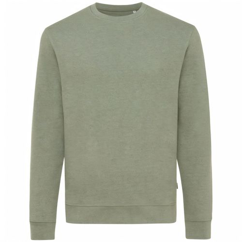 Iqoniq Denali ungefärbt. Rundhals-Sweater aus recycelter BW (Art.-Nr. CA103697) - Unisex-Pullover mit Rundhalsausschnitt...