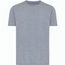 Iqoniq Brett T-Shirt aus recycelter Baumwolle (light heather blue) (Art.-Nr. CA104505)