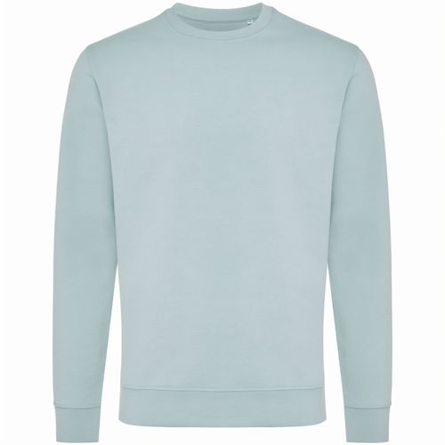 Iqoniq Zion Rundhals-Sweater aus recycelter Baumwolle (Art.-Nr. CA105507) - Unisex-Rund-Pullover in Classic-Fit...
