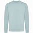 Iqoniq Zion Rundhals-Sweater aus recycelter Baumwolle (Iceberg green) (Art.-Nr. CA105507)