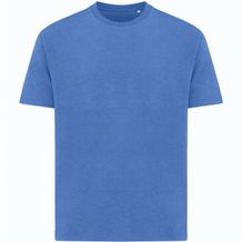 Iqoniq Teide T-Shirt aus recycelter Baumwolle (heather blue) (Art.-Nr. CA105643)