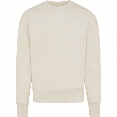 Iqoniq Kruger Relax-Rundhals-Sweater aus recycelt. Baumwolle (Art.-Nr. CA107592) - Unisex-Pullover mit Rundhalsausschnitt...