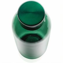 Auslaufsichere Trinkflasche mit Metalldeckel (grün) (Art.-Nr. CA108681)
