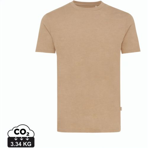Iqoniq Manuel ungefärbtes T-Shirt aus recycelter Baumwolle (Art.-Nr. CA110534) - Unisex-T-Shirt mit Classic-Fit Passform...